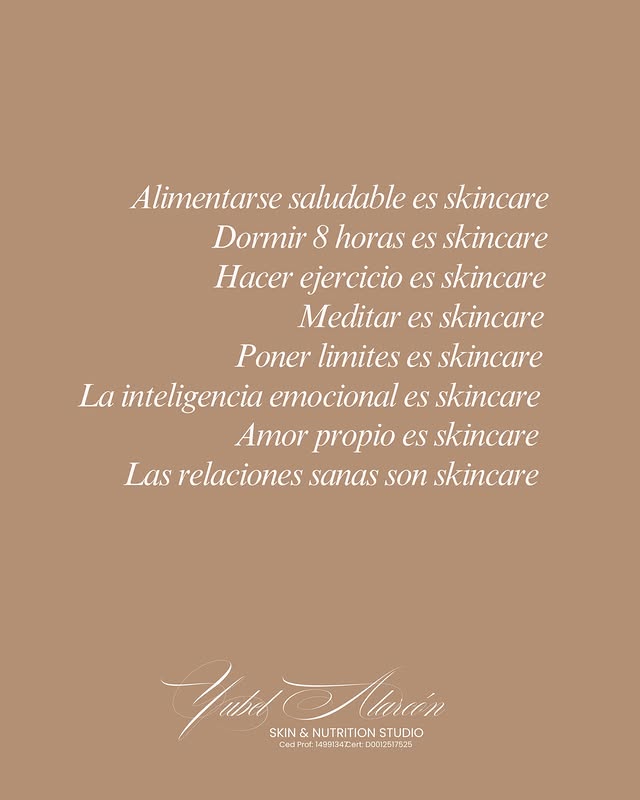 Skincare holístico